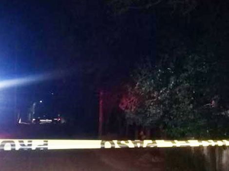 Elementos de Fuerza Civil resguardaron la zona.