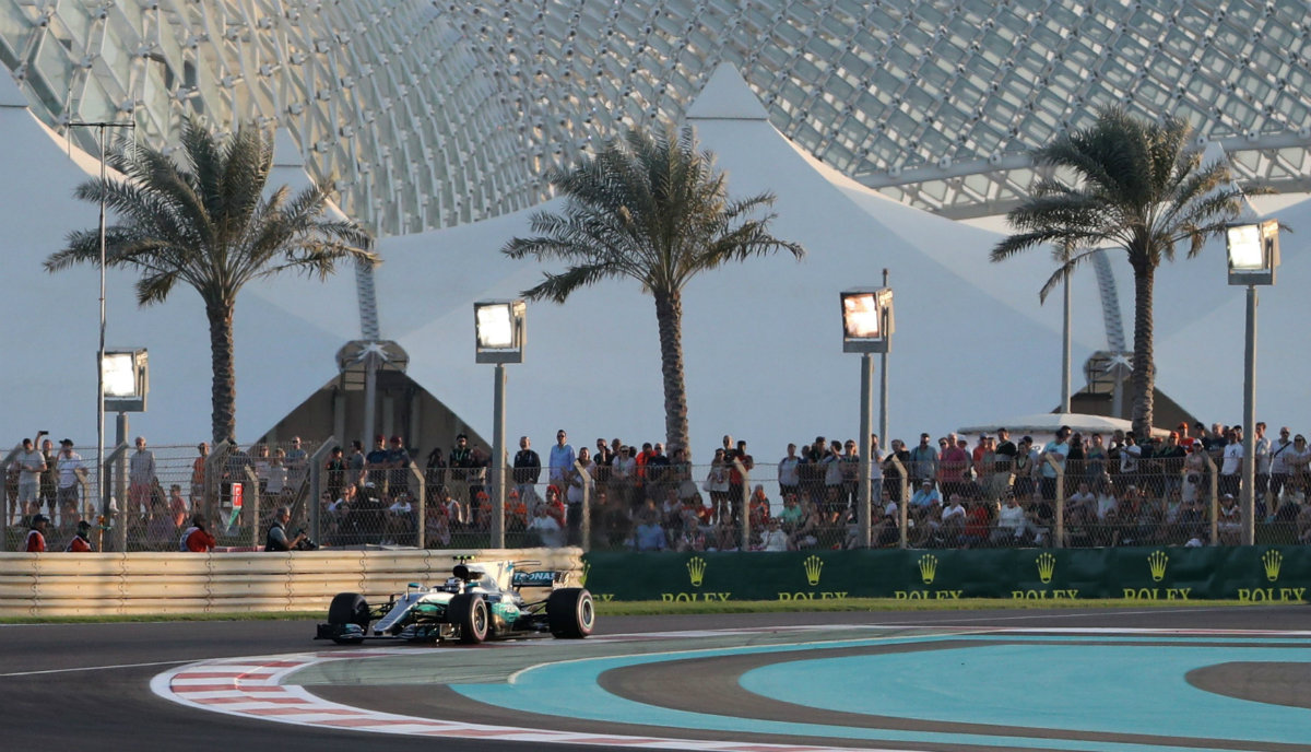 Valtteri Bottas logró la pole en el Gran Premio de Abu Dabi