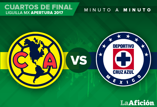 América vs. Cruz Azul, en vivo y MINUTO A MINUTO 