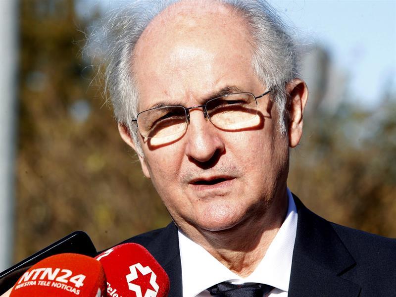 Antonio Ledezma está acusado de formar parte de una supuesta conspiración contra el presidente Nicolás Maduro.
