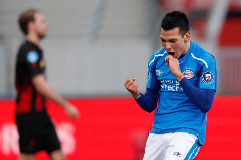 Hirving Lozano marcó en la victoria del PSV