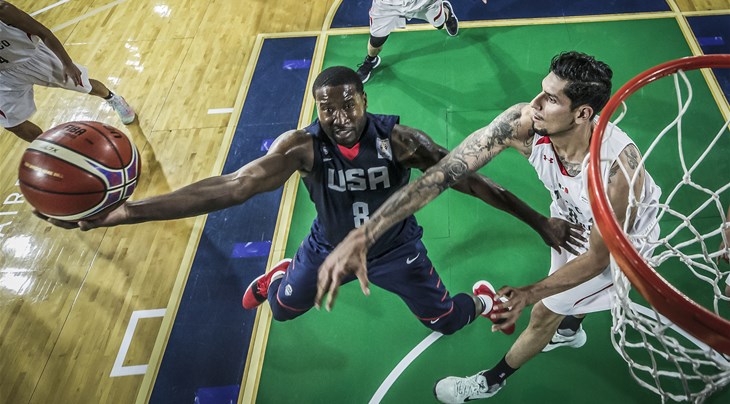 México cae ante Estados Unidos en la clasificación al Mundial de basquetbol