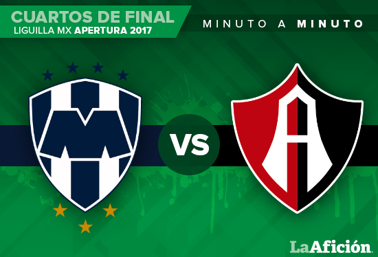 Rayados vs. Atlas en vivo y MINUTO A MINUTO 