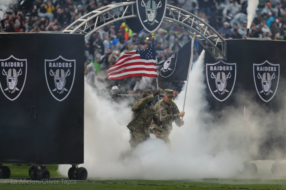 El arranque del Denver vs. Oakland