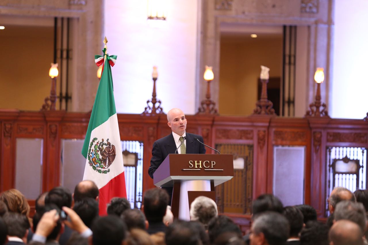 José Antonio González Anaya, secretario de Hacienda.