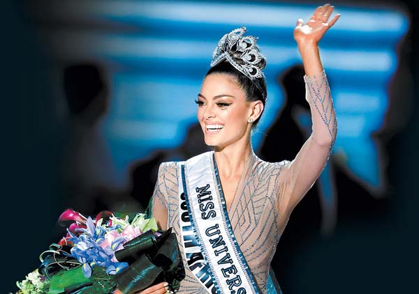 La ganadora. 