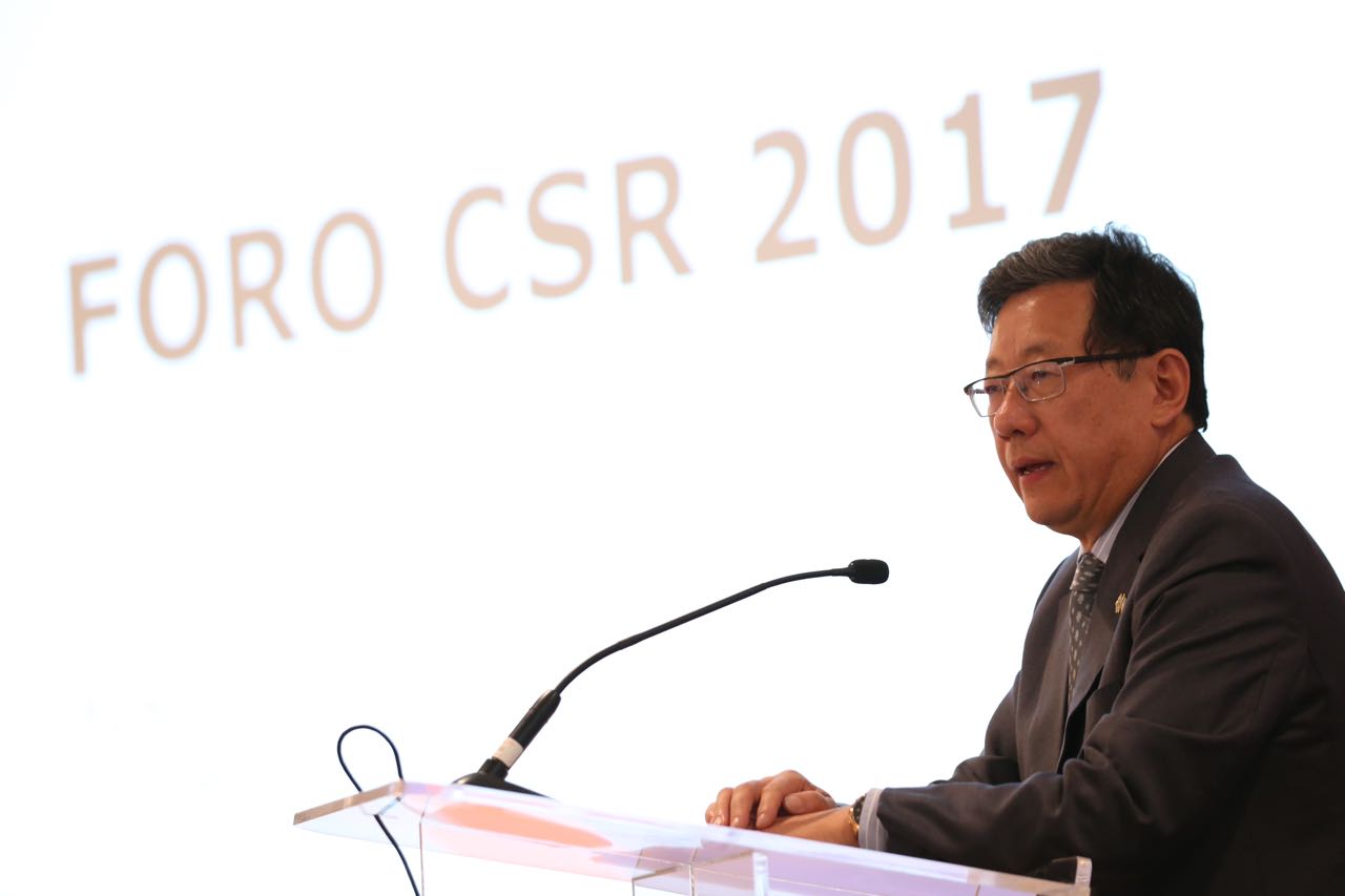 El embajador de Corea en México, Beeho Chun.