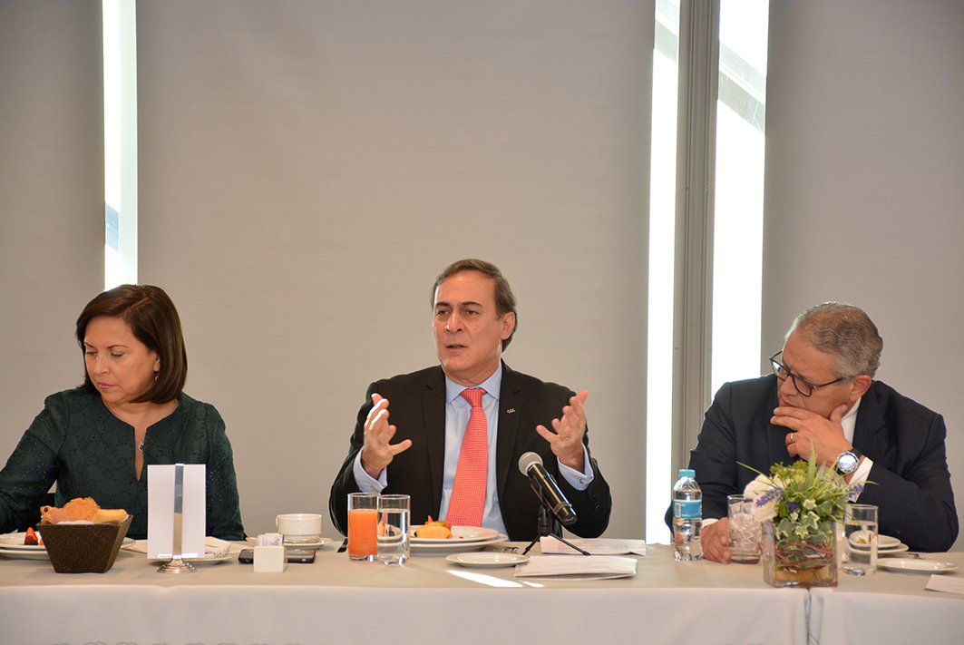 El presidente del CCE, Juan Pablo Castañón.