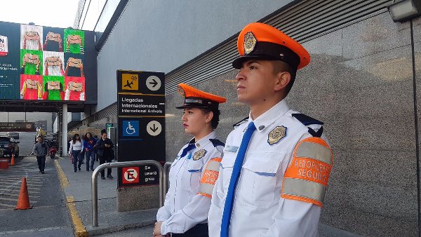 Para prevenir actos ilícitos en el AICM, elementos del la SSP resguardarán el lugar.