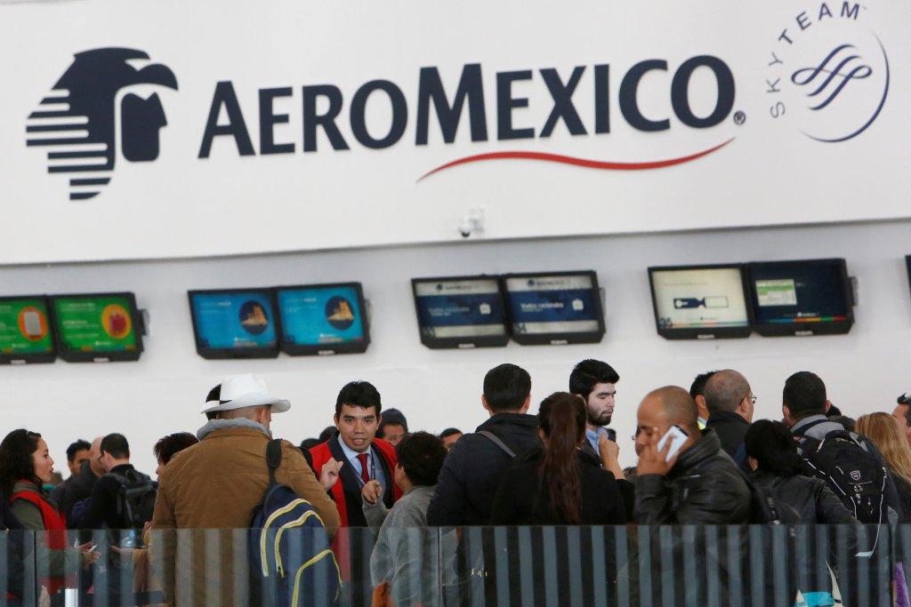 Según cifras de Aeroméxico, fueron 62 los vuelos cancelados en todo el país, lo que afectó a más de 10 mil 650 pasajeros.