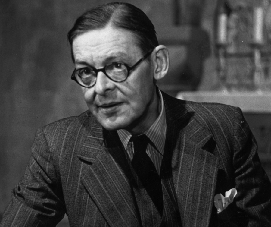El escritor T. S. Eliot