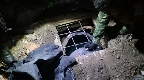 Los elementos del Ejército localizaron dos tinacos y una pipa.