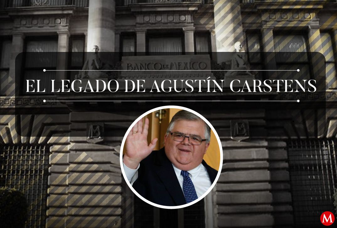 Agustín Carstens dejó hoy su puesto como gobernador del Banco de México.