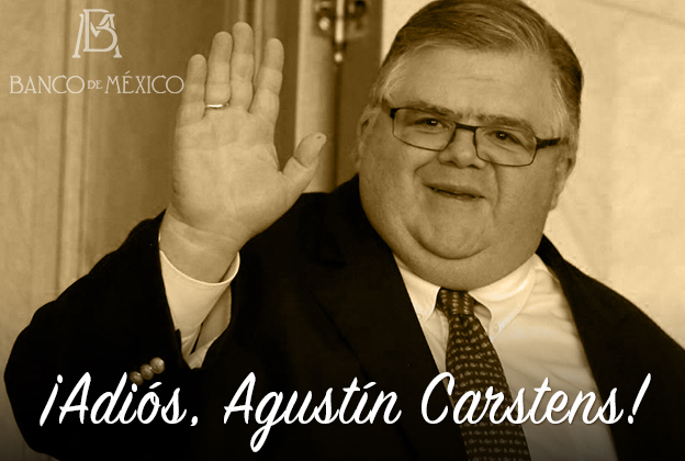 Agustín Carstens se va del Banco de México