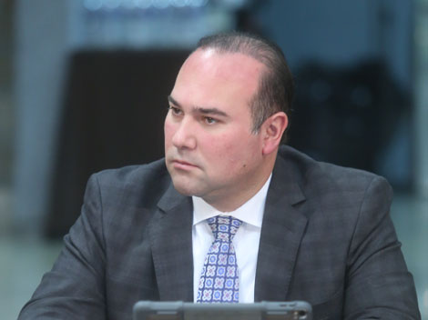 Arturo Salinas, coordinador de la bancada del PAN. 