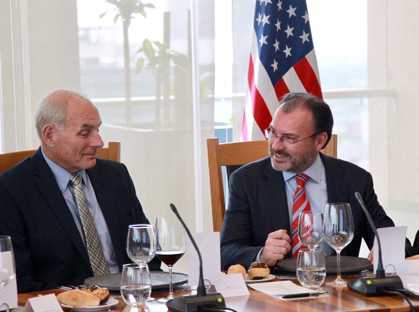 El canciller mexicano dijo que la próxima reunión contará con la presencia del Secretario de Estado, Rex Tillerson, y el entonces secretario de Seguri