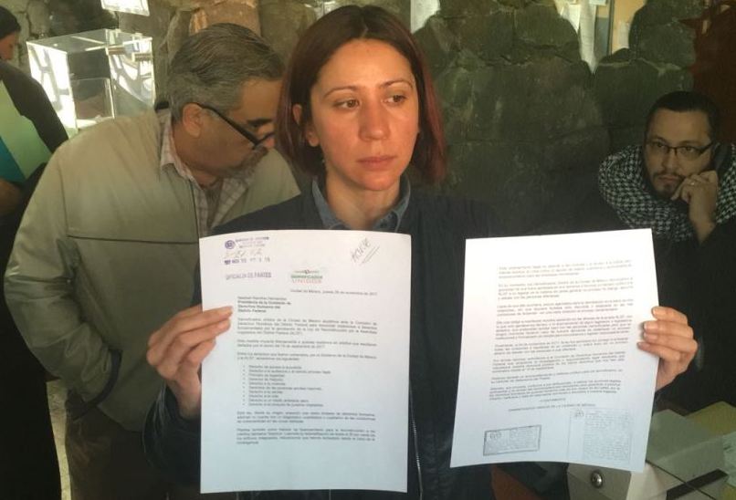 Los damnificados denunciaron que la ley de reconstrucción beneficia a los bancos e inmobiliarias.