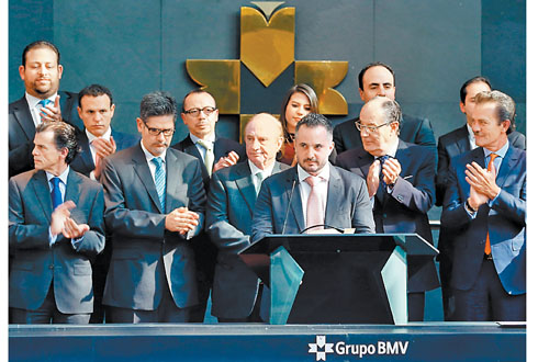 Campanazo de Traxión en la BMV. 