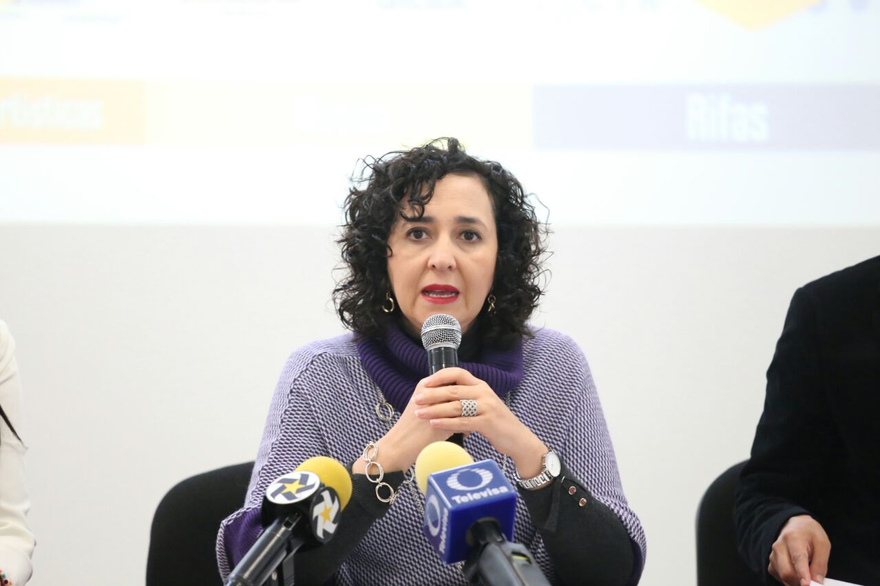 La presidenta de la CEDH, Sofía Velasco Becerra. 