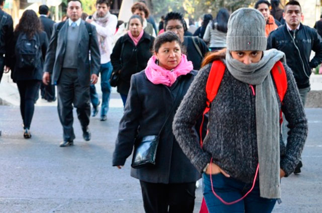 El SMN recomendó a la población mantenerse abrigados y atender a las indicaciones de las autoridades.