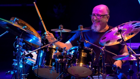El baterista fue director artístico del encuentro que celebra 15 años