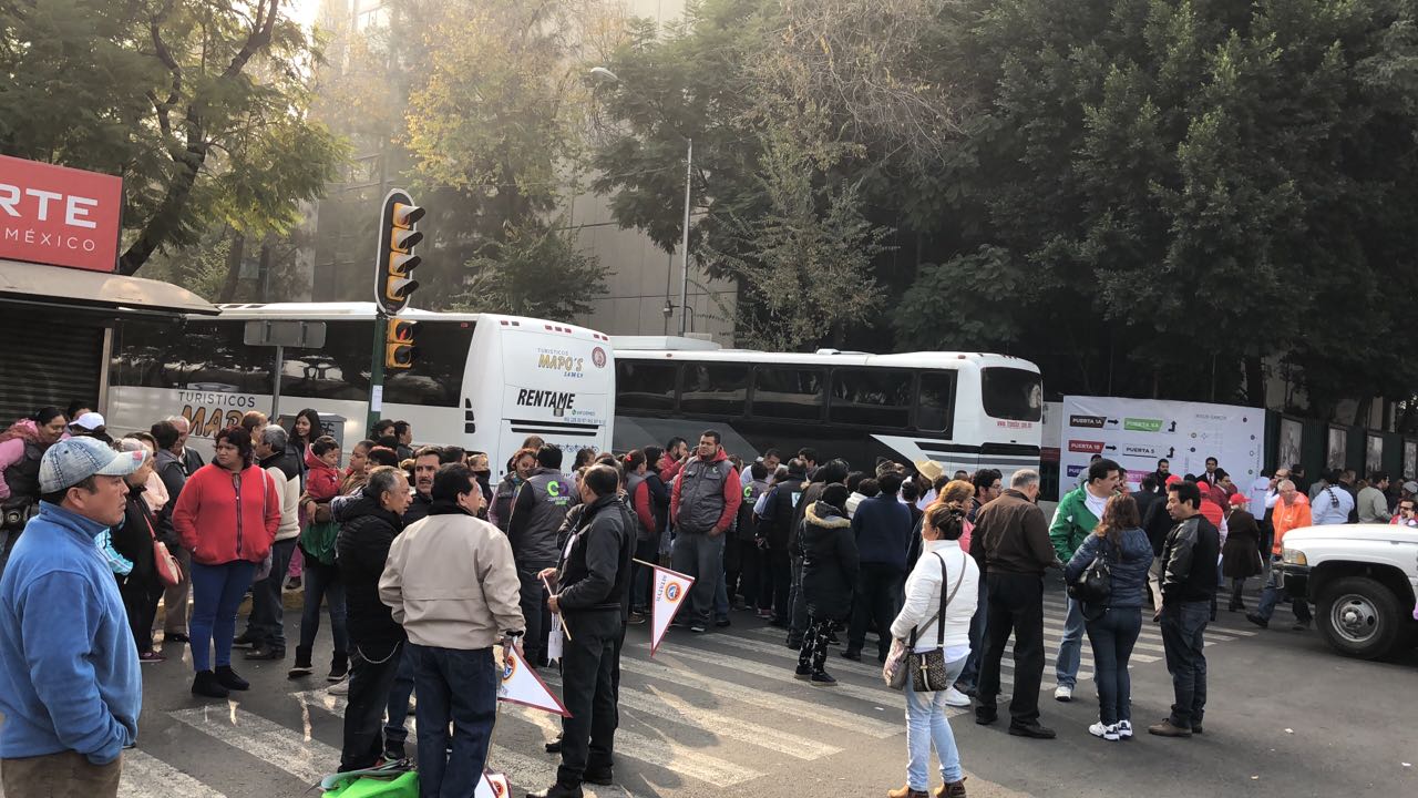 José Antonio Meade realizó su registro como precandidato del PRI a la Presidencia de la República.