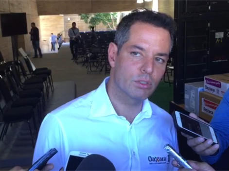 El gobernador de Oaxaca, Alejandro Murat.