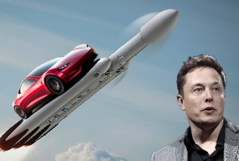 Elon Musk planea enviar uno de sus coches deportivos a la órbita de Marte. 