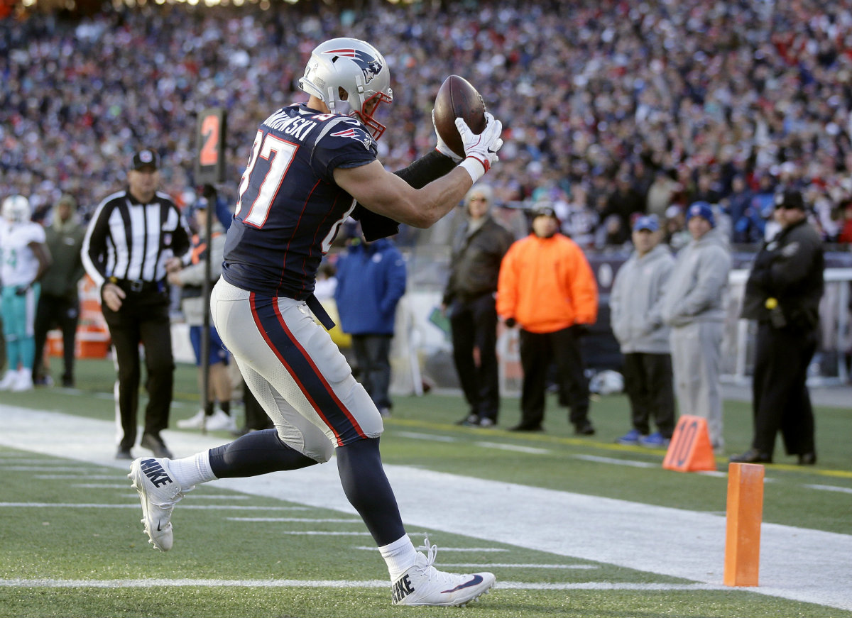 Rob Gronkowski, ala cerrada de los Patriotas