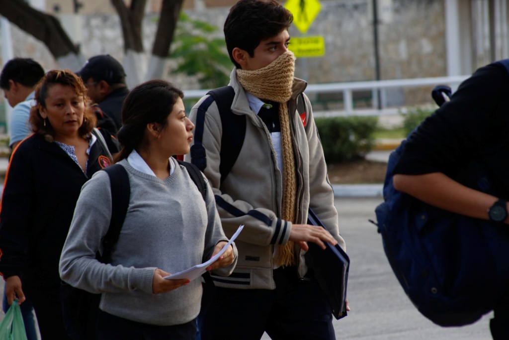 La Secretaría de Protección Civil informó que se prevé una temperatura máxima de 25 grados.