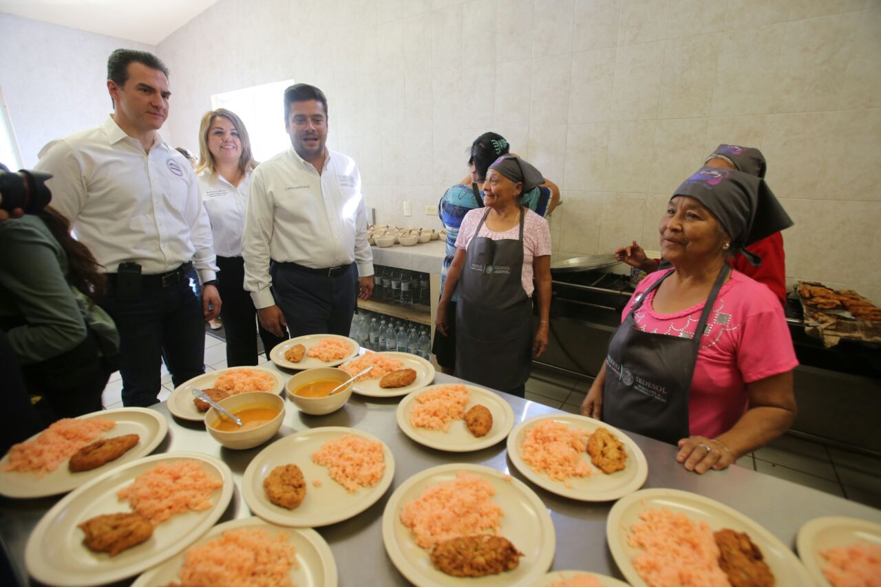En total se servirán más de 230 mil comidas al año en los tres comedores de la ciudad.