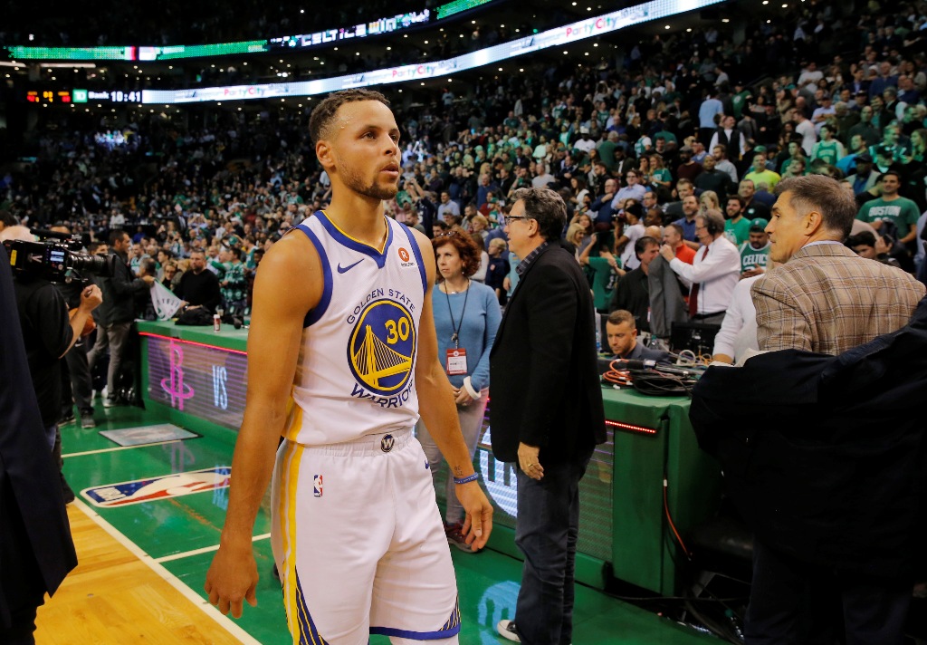 Stephen Curry jugador de los Warriors