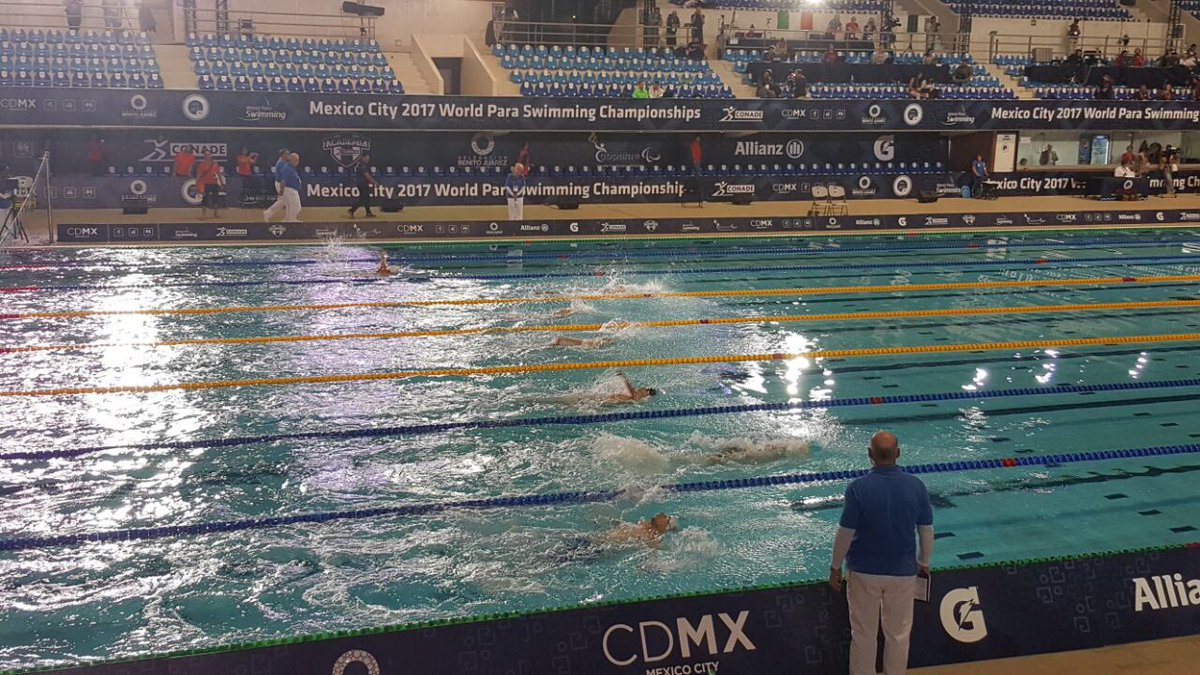 Diego López ganó plata en el Mundial de Para Natación