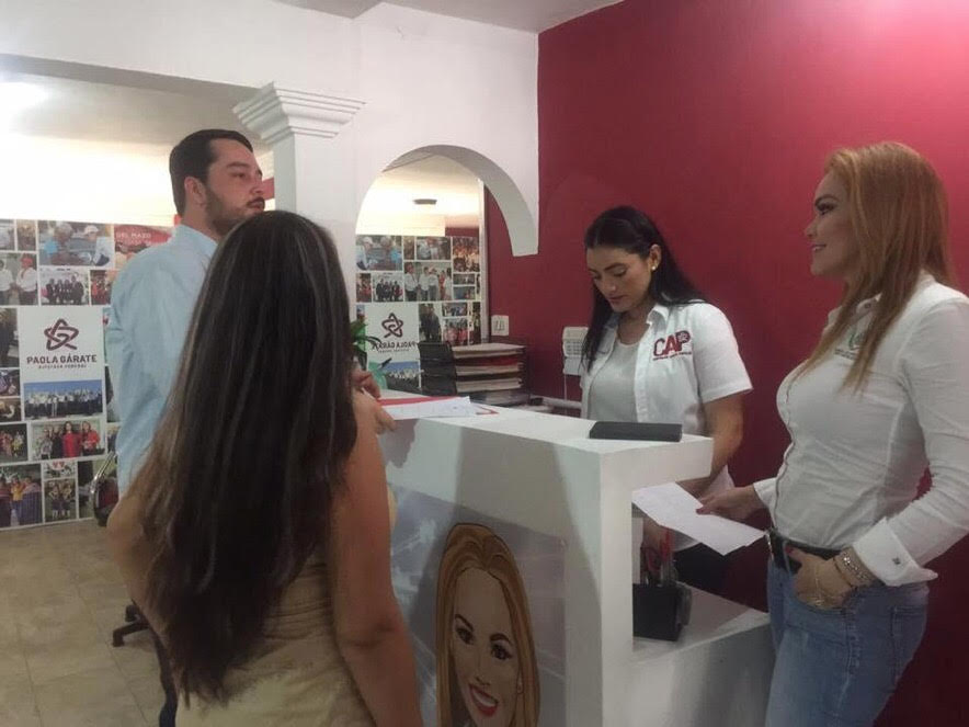 La diputada federal Paola Gárate.