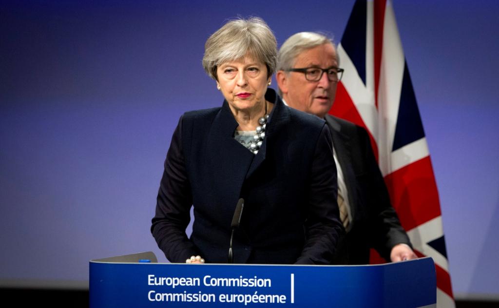 La primera ministra británica, Theresa May.