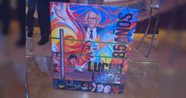 El libro '85 años de lucha libre' estará disponible a partir de este viernes 8 de diciembre