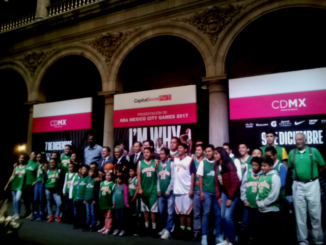 Presentación de los Juegos de la NBA en México 2017