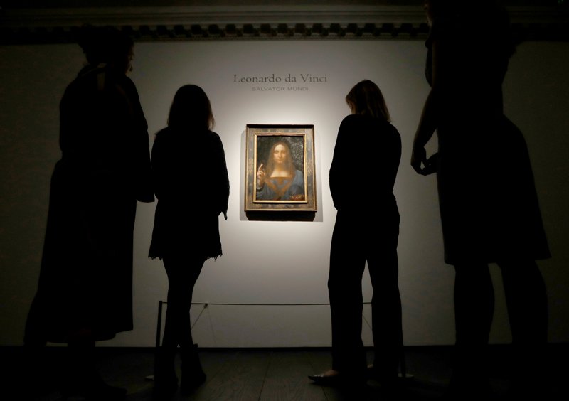 'Salvator Mundi' fue adquirido por un comprador aún anónimo en 450 millones de dólares.