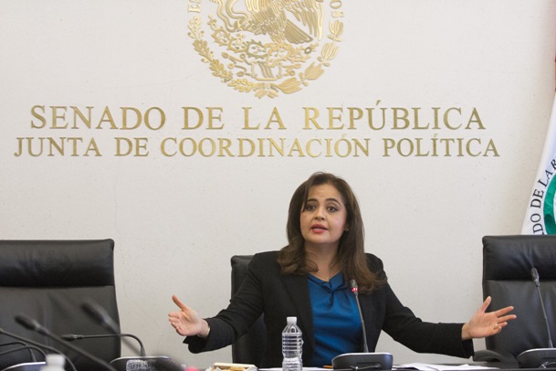 La senadora priista Ana Lilia Herrera señaló que en el país debe construirse un camino a la paz.