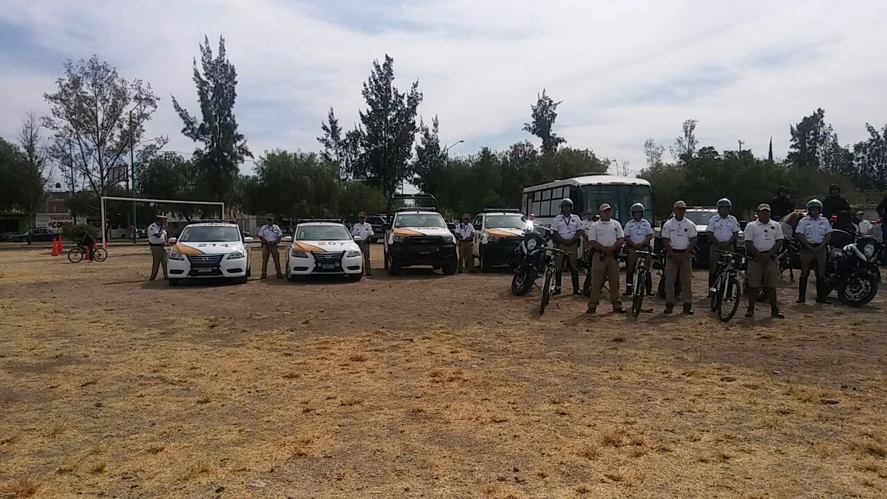Serán 2 mil 500 elementos de seguridad. 
