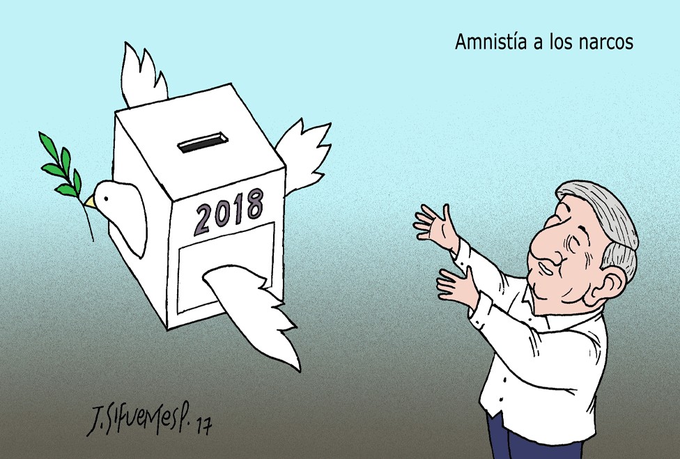 AMNISTÍA  A LOS NARCOS