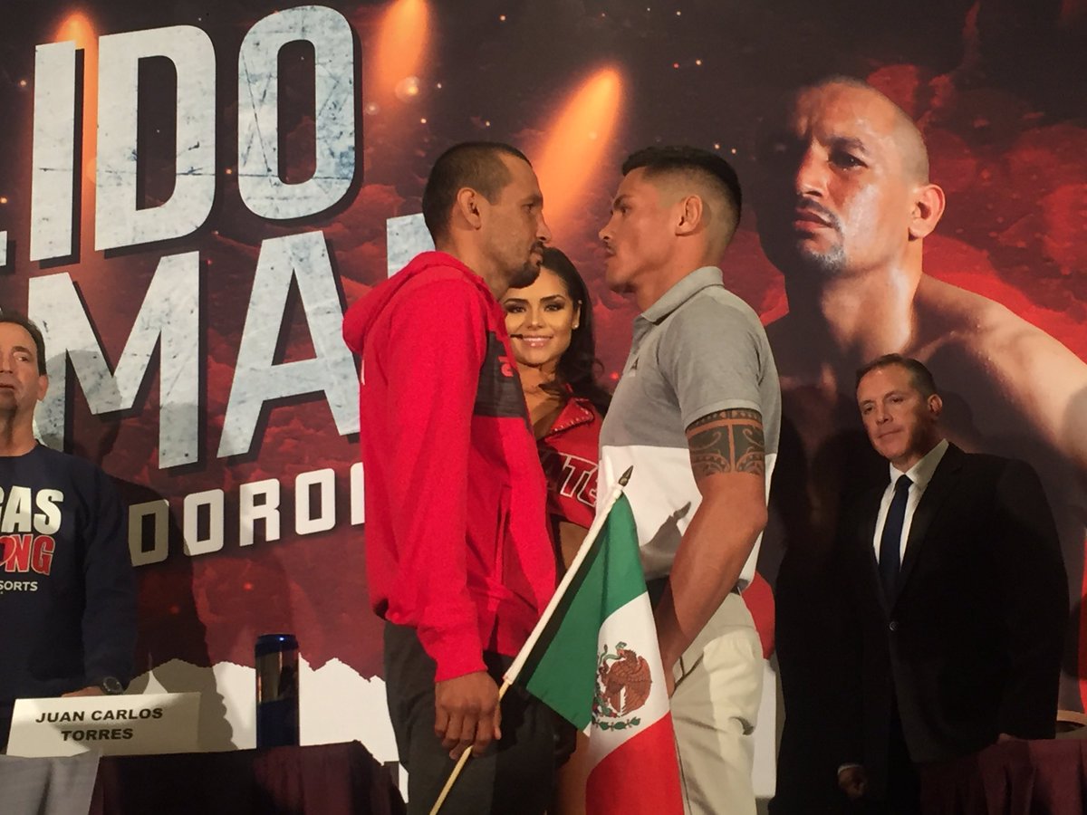Orlando Salido y Miguel Román