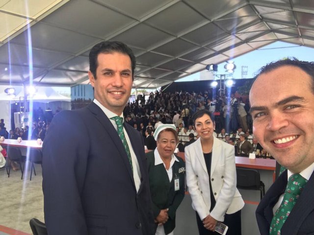 Tuffic Miguel Ortega es el nuevo director del IMSS. 