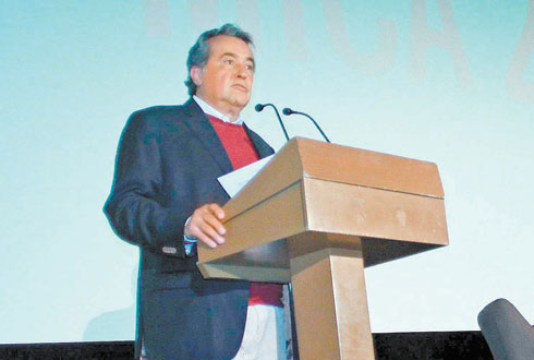 Jorge Sánchez, titular de Imcine. 