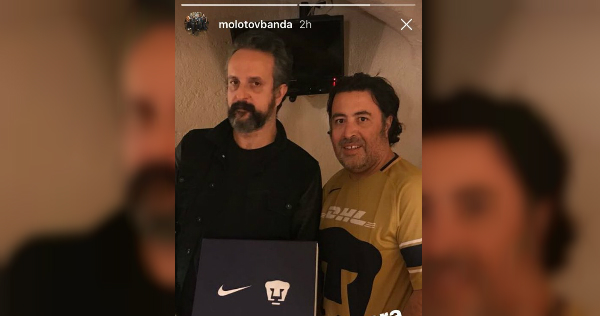 Los miembros de Molotov revelaron el posible tercer jersey de Pumas