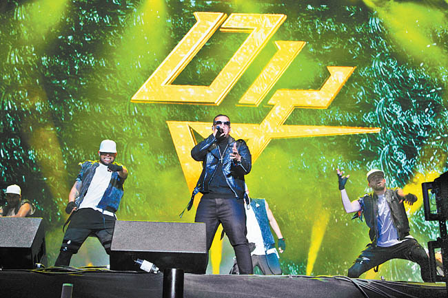 Daddy Yankee fue una de las grandes estrellas que participaron en el evento. 