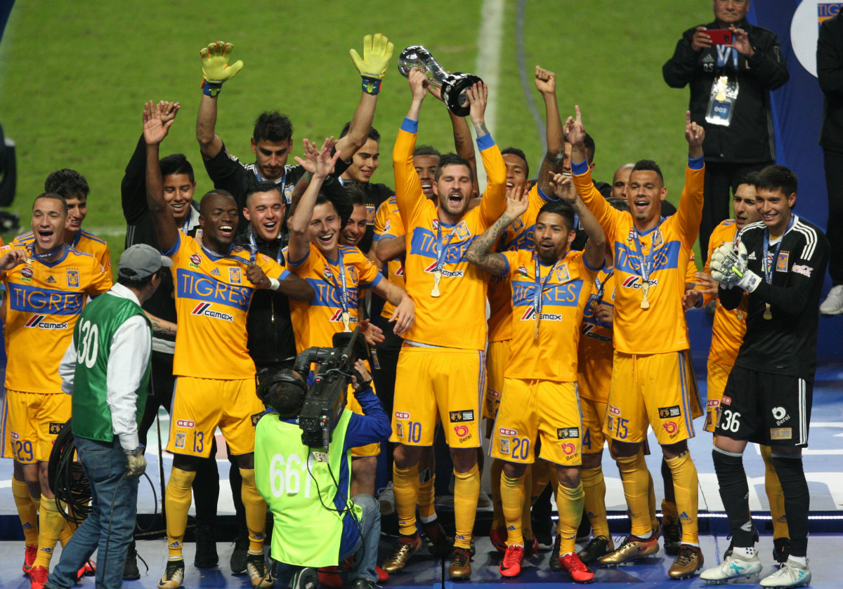 Tigres celebra el título del Apertura 2017