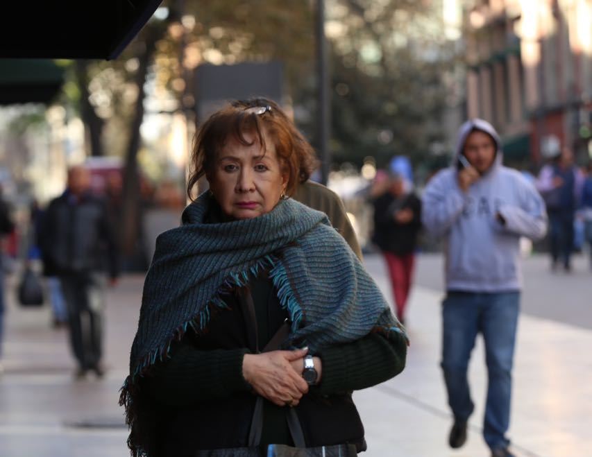 El fin de semana tuvieron un frente frío extraordinario. 
