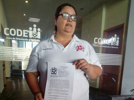 La denuncia fue presentada en el Centro de Orientación y Denuncia (CODE) de la Procuraduría General de Justicia.