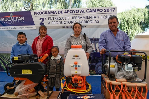 Familia beneficiada. 